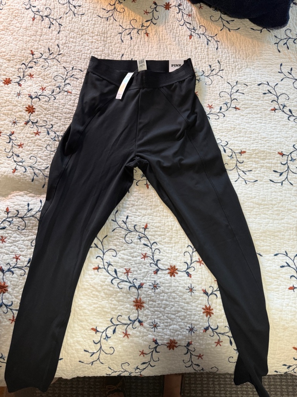 PINK Victoria's Secret Black High-Rise Performance Leggings